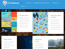 Tablet Screenshot of j3solutions.net